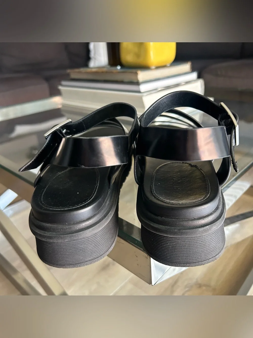 Arizona Jean Company Augie Platform Strap Sandals